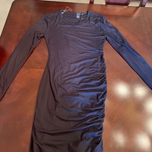 Black long sleeve dress